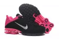 sale nike shox pour femme pas cher knitting zoom black red